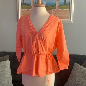 Peach color Women’s shirth